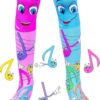 Music Notes Knee High Socks