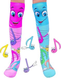 Music Notes Knee High Socks