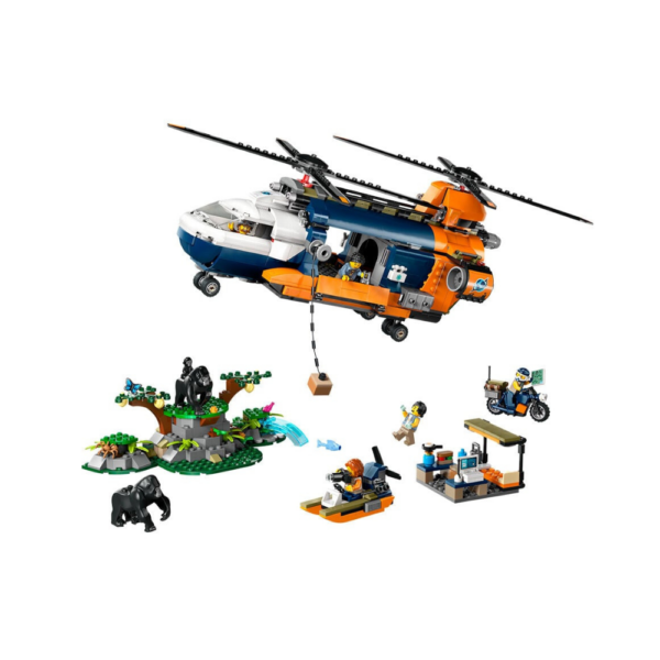 LEGO Helicopter at Base Camp - Image 2