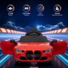 12V Electric Ride On Car W/Rc,Licensed By Bmw M4 Toddler Electric Vehicle - Image 2