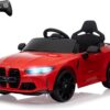 12V Electric Ride On Car W/Rc,Licensed By Bmw M4 Toddler Electric Vehicle