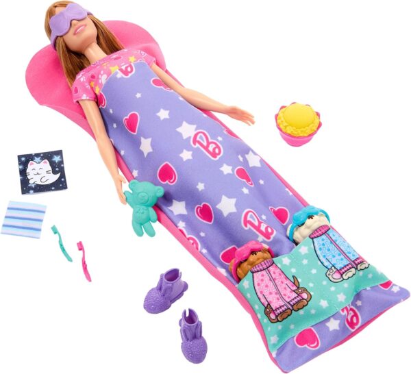 Barbie Doll and Play Set with 2 Toy Dogs - Image 4