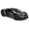 Lykan Hypersport with figure Black Panther Marvel Avengers black 1:24 - Image 2