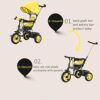 4-in-1 Child Trike, Steel Frame Kids Tricycle - Image 2