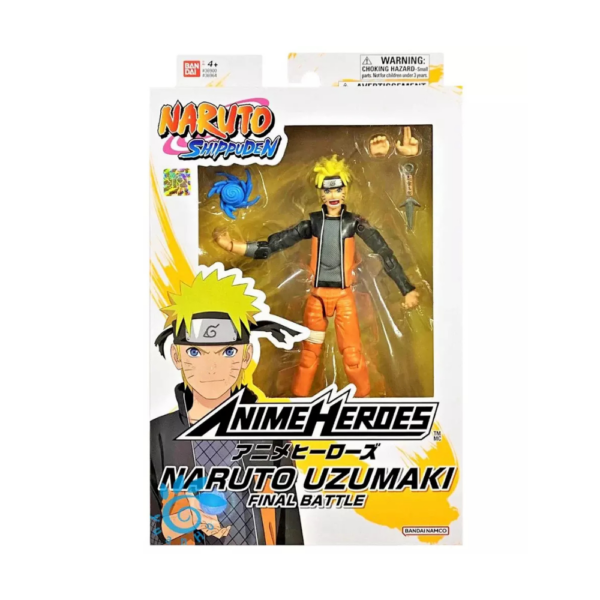 Anime Heroes Naruto Action Figure Naruto Uzumaki Final Battle - Image 2