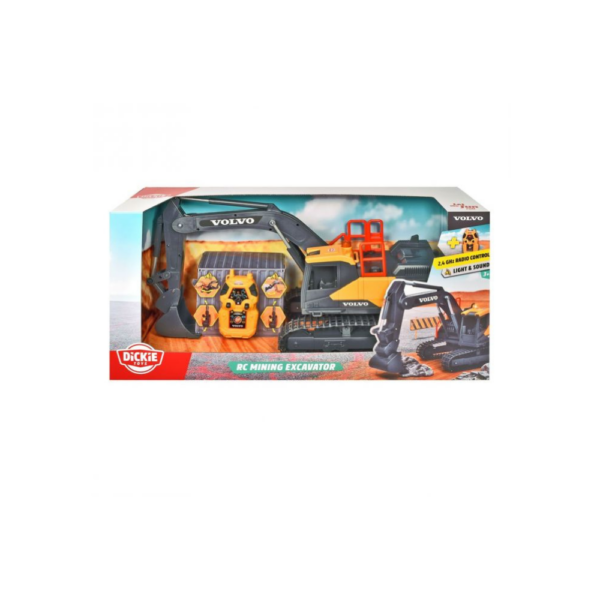 RC Volvo Mini Excavator Steerable Excavator - Image 2