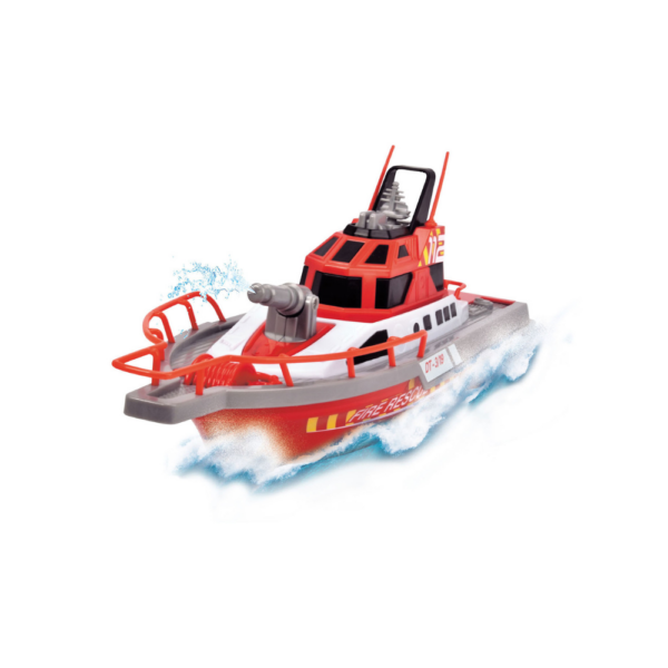 RC Steerable Fire Boat, Rtr