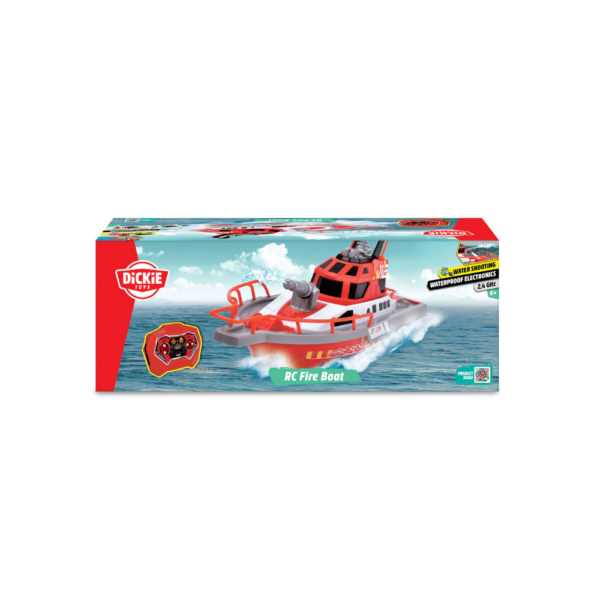RC Steerable Fire Boat, Rtr - Image 2