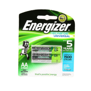 Energizer Recharge Universal AA ( 2 Pack) Batteries