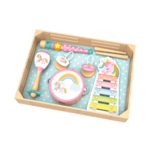 Tooky Toy's Wooden Musical Instrument Set - Unicorn