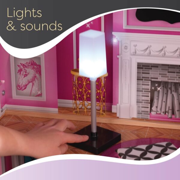 Wooden Dollhouse Shimmer Mansion - Image 3