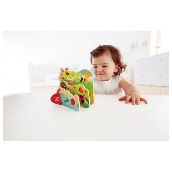 Baby's Bug-Themed Educational Wooden Book - Image 4