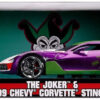 Batman Joker 2009 Chevy Corvette Stingray 1:24 - Image 2