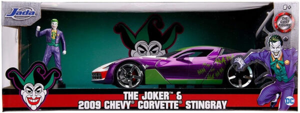 Batman Joker 2009 Chevy Corvette Stingray 1:24 - Image 2