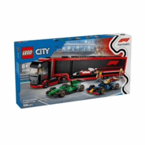 F1 Truck with RB20 & AMR24 F1 Cars
