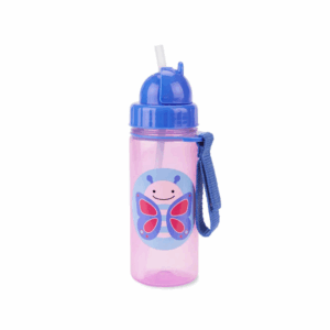 Zoo Straw Bottle - Butterfly
