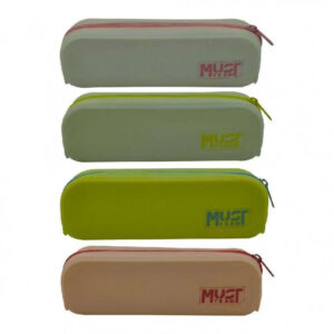 Silicone Pencil Pouch Glow In The Dark 4 Colours