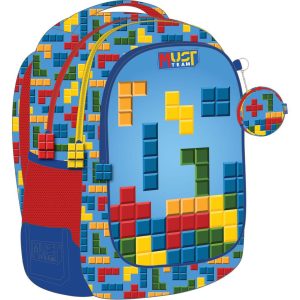 Trolley Backpack 3 Cases, Bricks