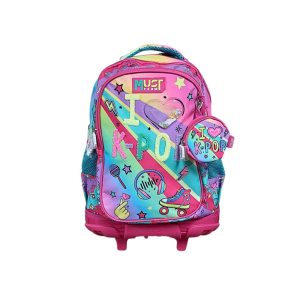 Trolley Backpack, I Love K-Pop