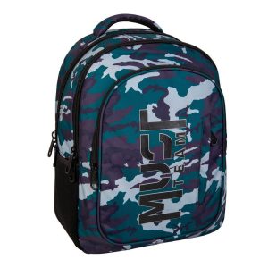 Must Team Backpack 3 Cases Army Green