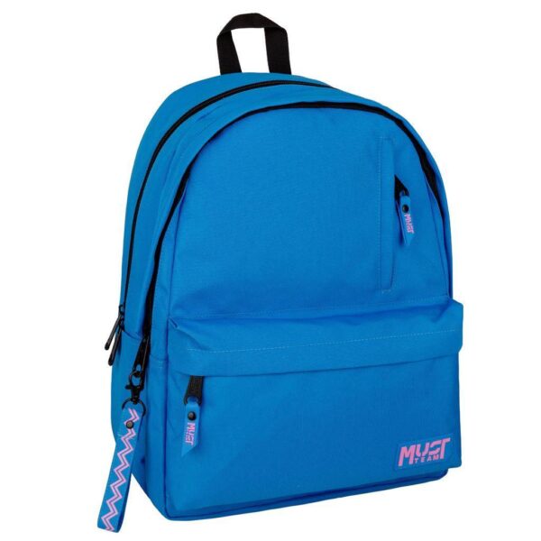 Backpack  Monochrome Blue With Light Pink