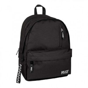 Backpack  Monochrome Classic Black With Grey