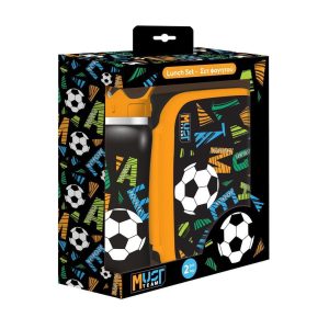 Must Team Lunch Box & Water Bottle Set Game On