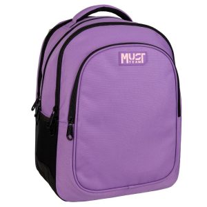 Trolley Backpack 4 Cases, Purple