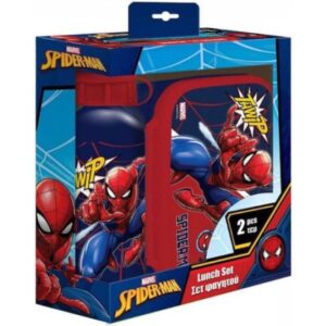 Spiderman Lunch Set & Bottle