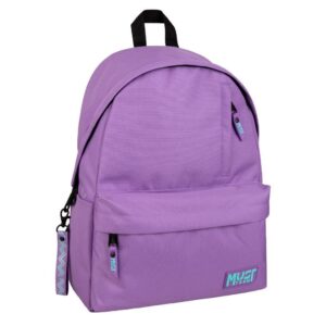 Backpack  Monochrome Classic Light Purple with Blue