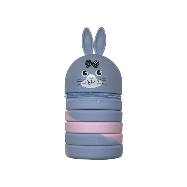 Animals Foldable Silicone Pencil Case - Image 4