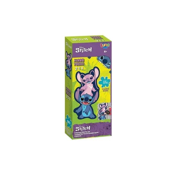 Luna Stitch Coloring Puzzle Xl 52Pcs