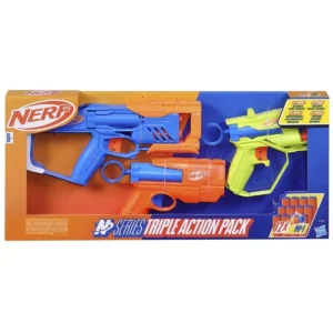 Nerf Triple Action Pack 3 Dart Blasters