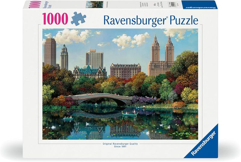 NY Central Park Bow Bridge 1000 Pcs