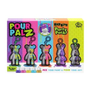Pour Palz Mini Keyring Party Pack