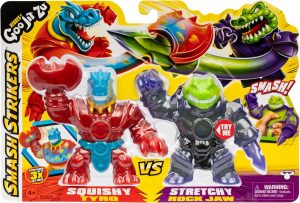 Heroes Of Goo Jit Zu - Squishy Tyro Vs Stretchy Ro