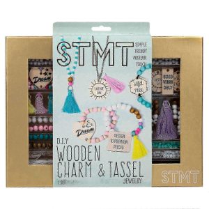 Wooden Charm And Tassel Craft Kit